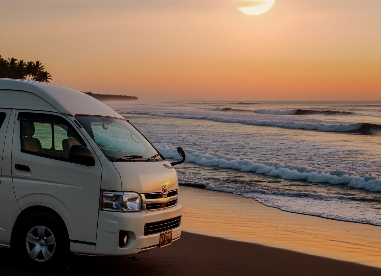 16-Seater Vans for Hire in Mombasa, Kenya.