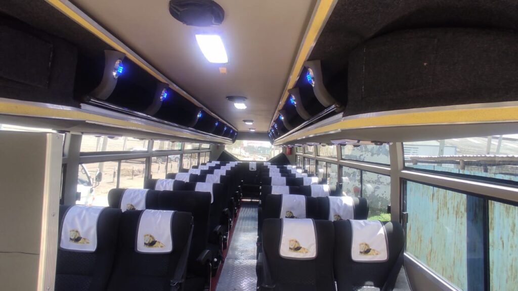 37-Seater Bus Interior