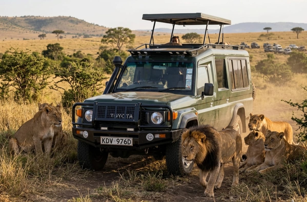 Hire a Safari Land Cruiser in Nairobi