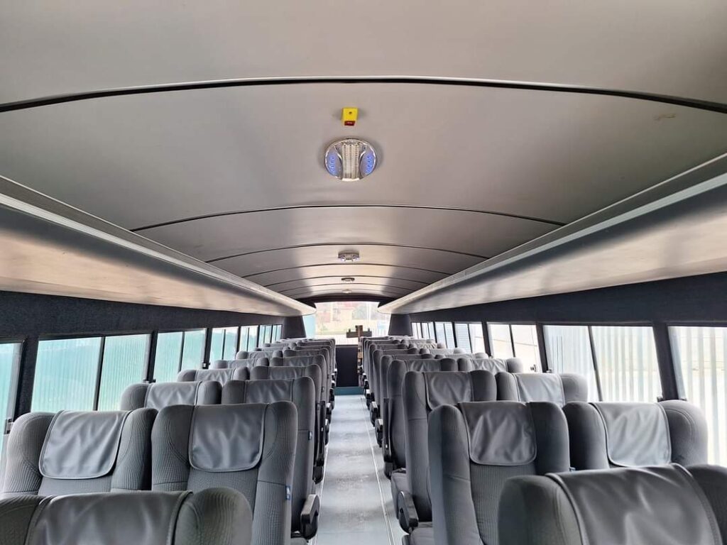 Hire of 45-seater Bus Interior