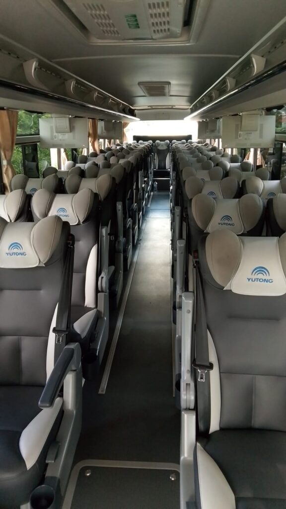 Interior of the Luxury Bus